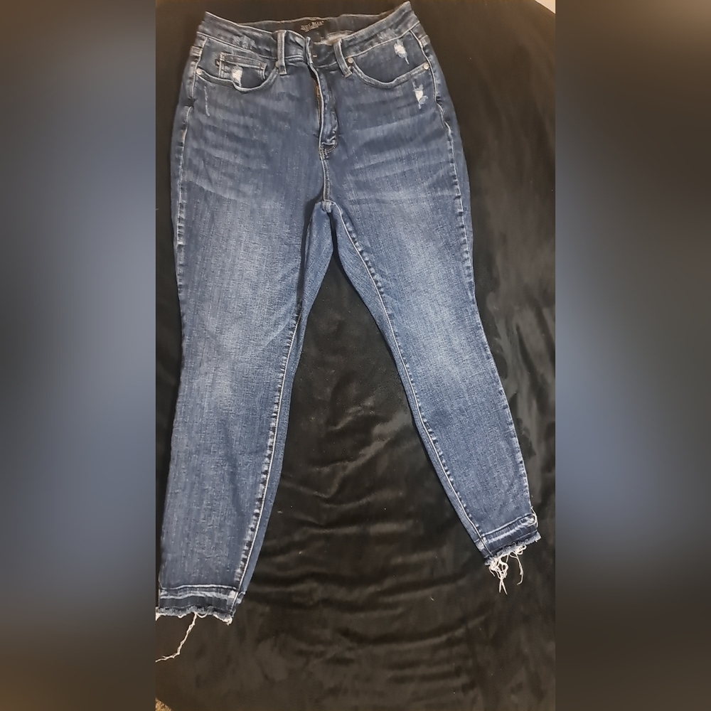 Judy Blue Tummy Control Skinny Jeans, 16W